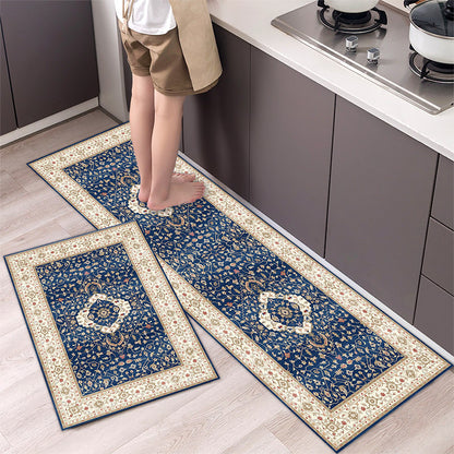 💥49% de descuento 【2 piezas】🌺Alfombra de cocina antideslizante absorbente alfombra de cocina larga【40*60cm+40*120cm】