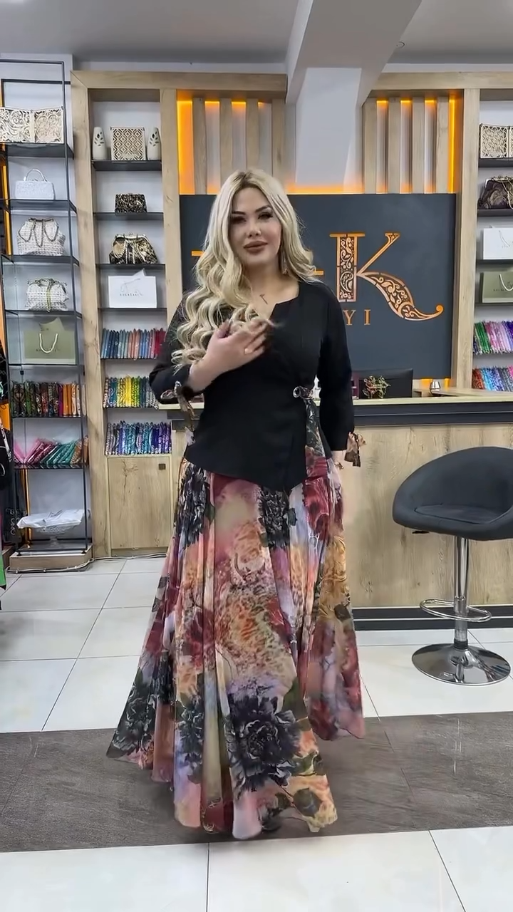 💥【S-5XL】Novi dolazak iz 2026. -👗😍 Ljetna elegantna i moderna haljina za rotiranje - 50% popusta