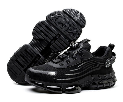 👟🔧【39-46】Botas de trabajo para uso diario, resistentes a impactos y perforaciones, con puntera de acero.