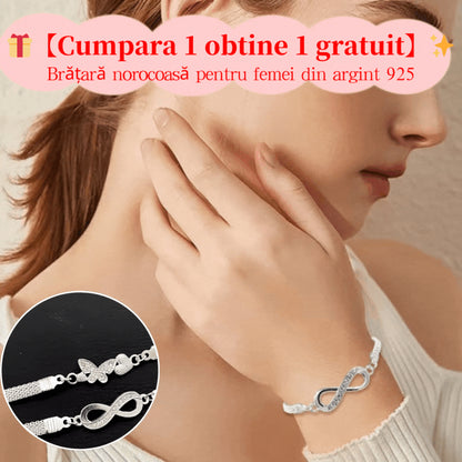 ✨🎁【Kupite 1, dobijte 1 gratis】【2 narukvice】✨✨Ženska narukvica za sreću izrađena od 925 srebra