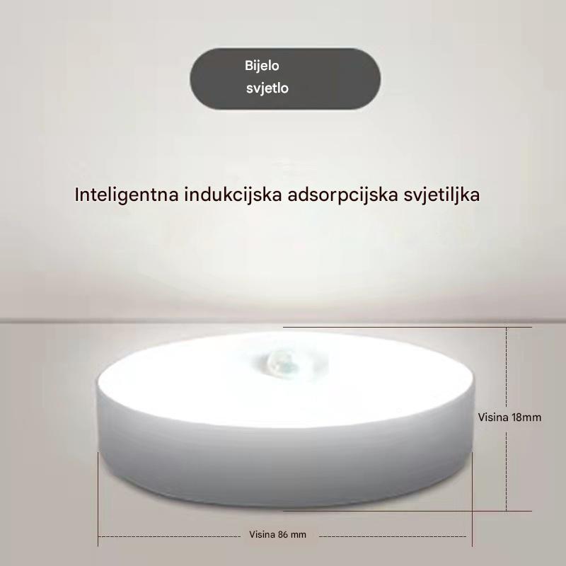 🏡💡【Pakiranje od 4】Bežična pametna indukcijska noćna svjetla za ljudsko tijelo, praktična i prikladna, jednostavna za punjenje