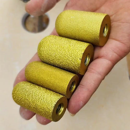 💥Специална оферта (4 бр.)💥Абразивна вакуумно заварена кръгла полираща глава