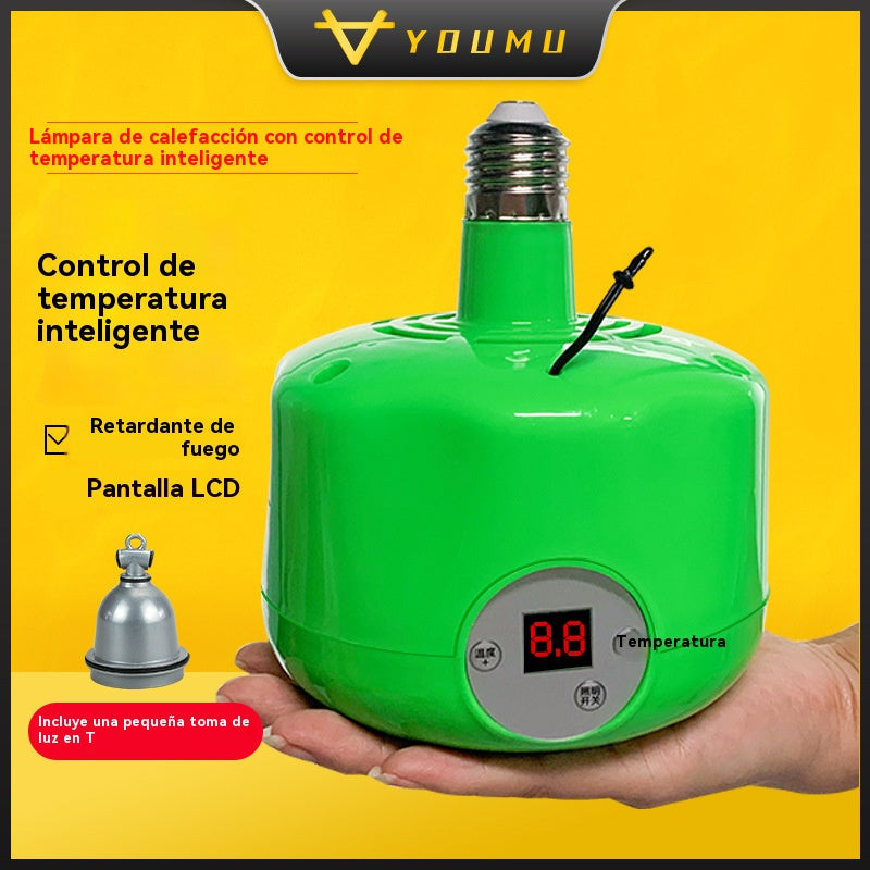 🌡️💡🐣 Lámpara de calentamiento inteligente de temperatura constante para aves de corral