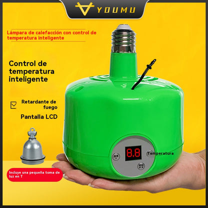🌡️💡🐣 Lámpara de calentamiento inteligente de temperatura constante para aves de corral