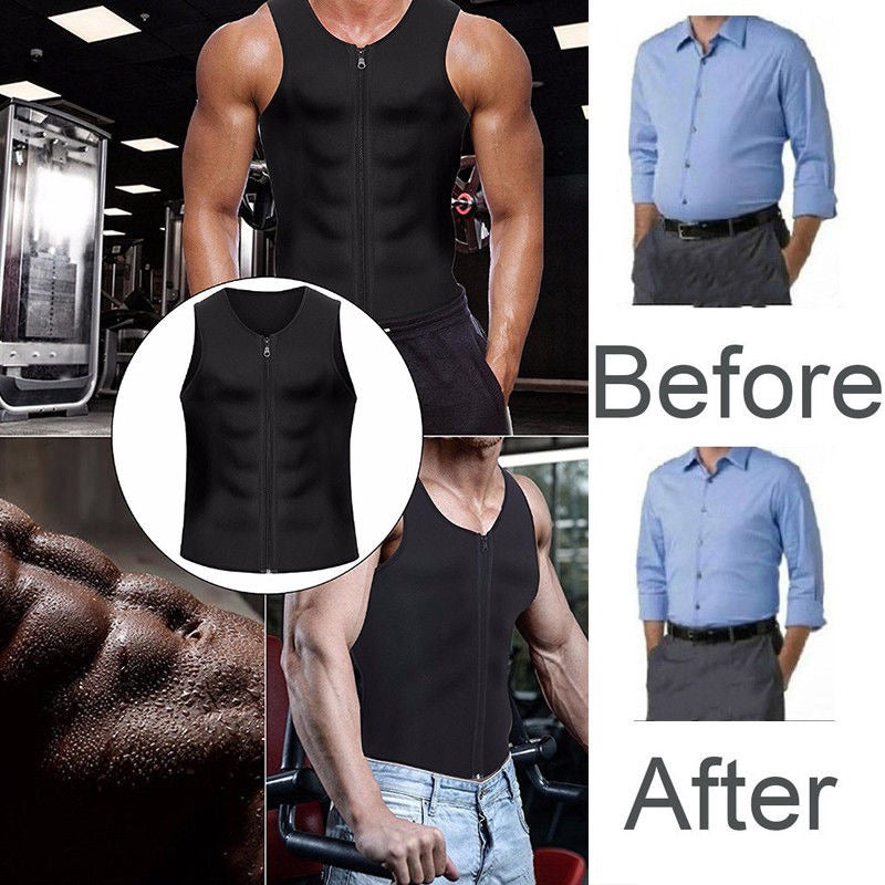 🔥-35% OFF⚡🚀【S-4XL】Chaleco ajustable con cremallera para hombre – Ligero y versátil
