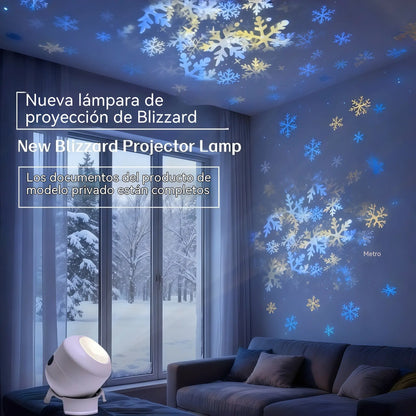 Dynamický rotujúci LED projektor