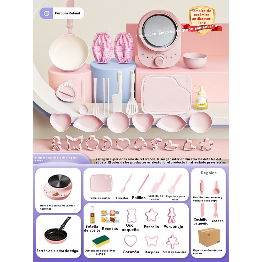 🎁【El mejor regalo para los niños】🍳 Mini juguetes de cocina para niños