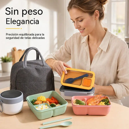 📢50%OFF📢🍱 Producto destacado | Fiambrera para microondas con compartimentos