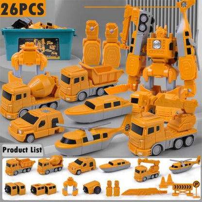 【50% OFF】🤖【26 piezas】Bloques de construcción magnéticos Transformers, juguetes educativos