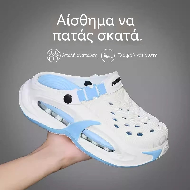 👟50% ZĽAVA🌬️Pánske sandále 2 v 1 na všeobecné použitie - hrubá podrážka z EVA, protišmykové a extrémne ľahké, priedušné🏃‍♂️