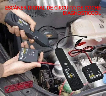 Herramienta de diagnóstico digital para escáneres de circuitos de automóviles