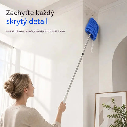 4 kusy ✨ Viac čistoty s menšou námahou! Opakovane použiteľné návleky na metlu 🧹