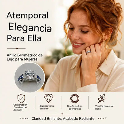 🔥【compre uno y llévese otro gratis】✨🔥✨ Un elegante y brillante anillo para mujer engastado con circonitas cúbicas. un diseño deslumbrante para iluminar momentos especiales.