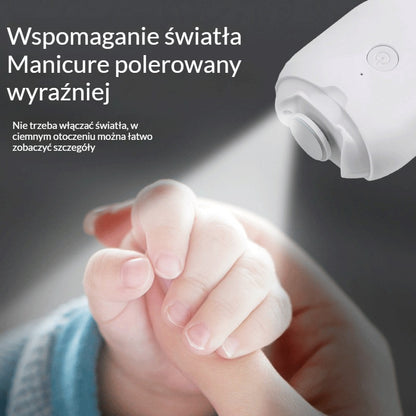💅 Kup 1 sztukę i otrzymaj 1 za darmo! ✨ Automatyczny pilnik do paznokci (1 sztuka) do bezpiecznej i delikatnej pielęgnacji paznokci 👶-4184431