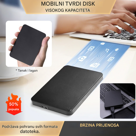 💻✨Mobilni tvrdi disk ultra-visokog kapaciteta od 20 TB