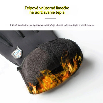 【Kúp 1 a získaš 1 zadarmo】 ❄️⛷️Rýchly a zimný venkovný rukavice z vlny na cyklistiku, horolezectvo a lyžovanie, odolné proti vetru a vodě🧤