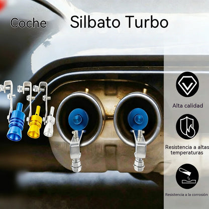 【Compra 1 y recibe 1 gratis】Silbato de escape turboalimentado: fácil de instalar y quitar, duradero
