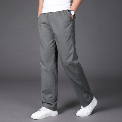 🔥【50-130KG】👖Nowe letnie spodnie męskie w dużych rozmiarach, oddychające i wygodne