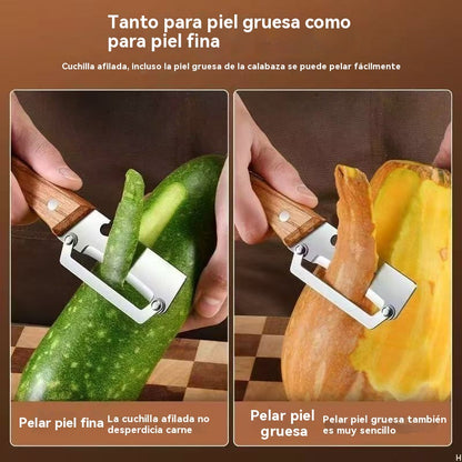 🔥【Compre 1 y obtenga 1 gratis】Pelador de acero inoxidable engrosado para uso en la cocina.