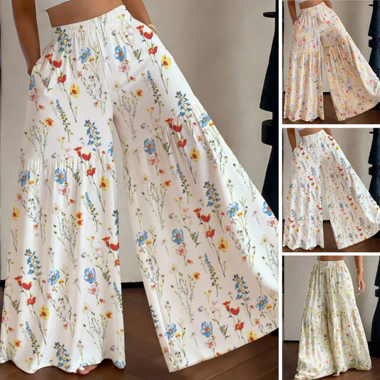 👖✨【S-2XL】Nové dámske nohavice voľného strihu s potlačou, vhodné pre všetky typy postáv