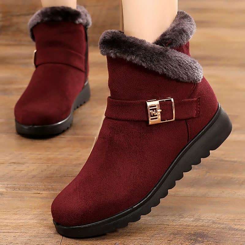 Ограничена оферта 50% отстъпка【35-43】❄️🥿👢 Зимни дамски модерни удобни топли ботуши 2025 г