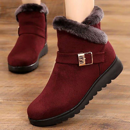 Ограничена оферта 50% отстъпка【35-43】❄️🥿👢 Зимни дамски модерни удобни топли ботуши 2025 г