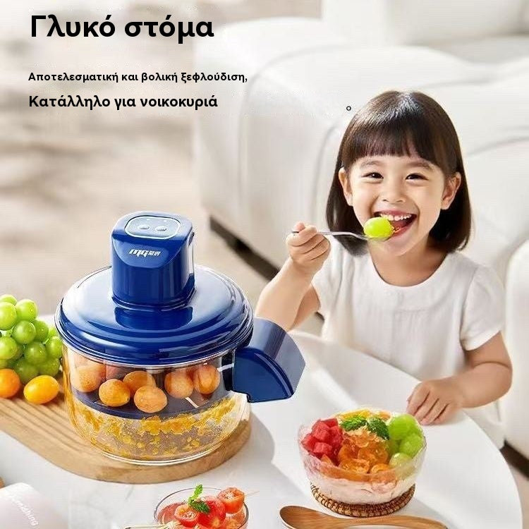 ⏳Časově omezená nabídka: sleva 49 %⏰Průhledná elektrická škrabka na ovoce a zeleninu🍇🧄