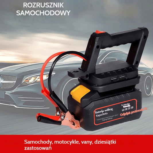 🚗⚡ Rozrusznik samochodowy z portem USB —— kompaktowy, mocny i super praktyczny