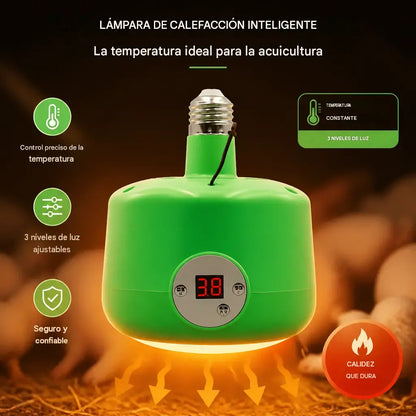 🌈🐣 Lámpara de calefacción inteligente de temperatura constante para animales de granja🌡️