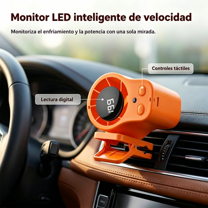 ✨Ventilador turbo portátil para refrigeración de coche