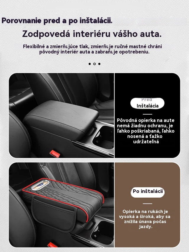 🚗👜3v1 multifunkčný kožený úložný box do auta.👍