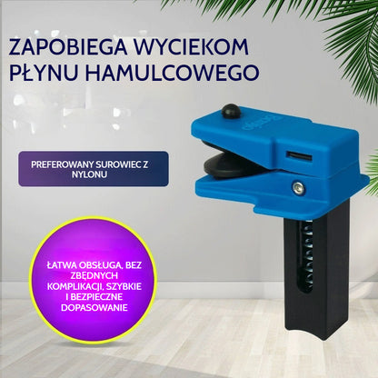 🚗 🔧【Zestaw 4 sztuk】Zacisk do przewodu płynu hamulcowego – zapobiega wyciekom płynu hamulcowego