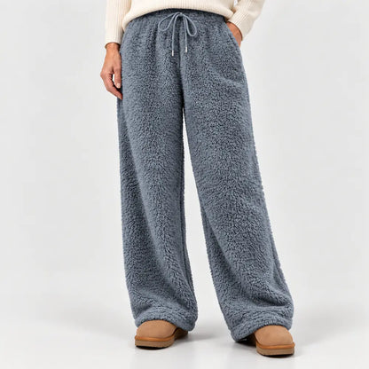 Descuento del 50 %【S-3XL / 6 colores】Pantalones de felpa lisos y elegantes para otoño e invierno