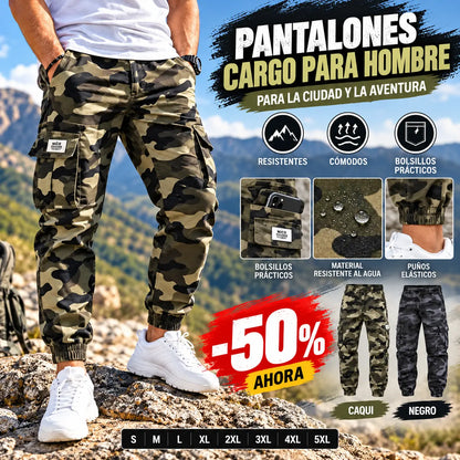 🛠️ ¡60% de descuento! 👖 Pantalones tácticos de trabajo resistentes: mezcla de nailon y algodón, múltiples bolsillos funcionales, ideales para trabajar al aire libre 🌲