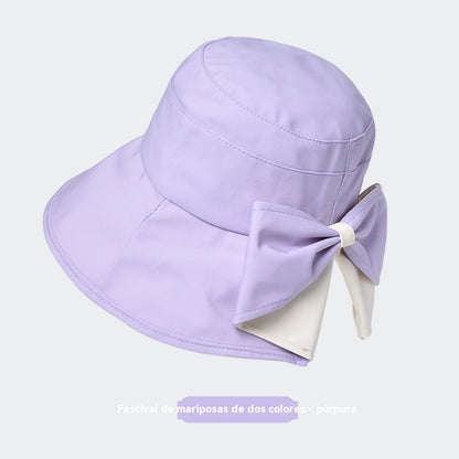 🎀🎀 50% de descuento 👒 | Gorro retro con lazo: plegable y transpirable, un básico para el verano.