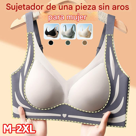 😍【Paquete de 4】Sujetador inalámbrico de una pieza para mujer❤️【40-85KG】