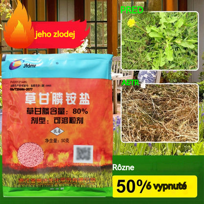 🌿【5 balení】Glyfosátový herbicíd značky Jinfanda🌳🌸🌱