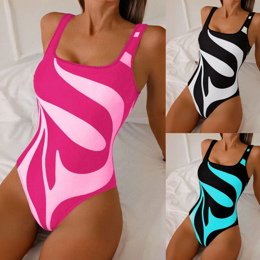 🥰【Último día 50% descuento】🔥【Talla S~6XL】Nuevo, adelgazante, estampado, bañador de una pieza