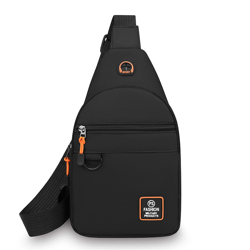 【Compra 1 y llévate otro gratis】2 artículos por 32 €🎒 ✨ Bolso bandolera multibolsillos resistente al agua: almacenamiento organizado, correa ajustable, puerto para auriculares.