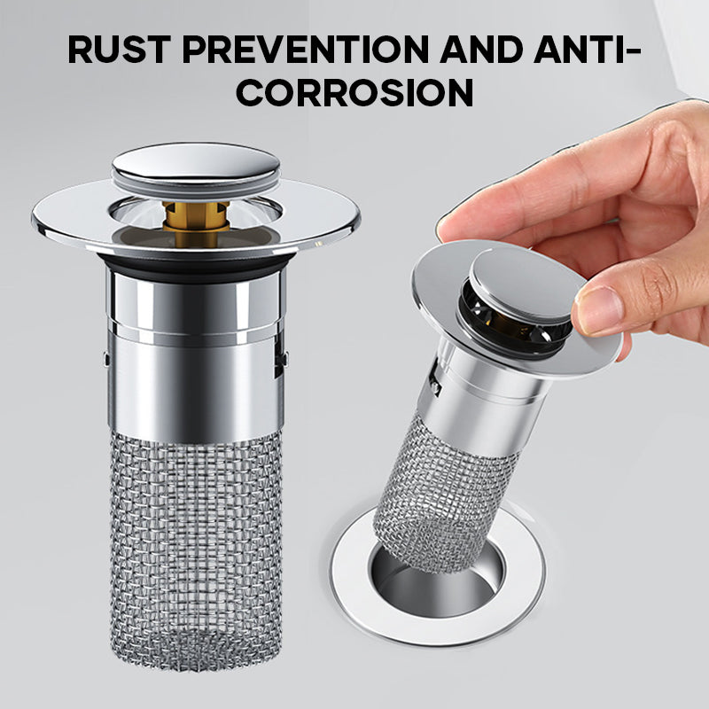 💧🔥Compra 2 y llévate 2 gratis🔥Filtro de drenaje universal de acero inoxidable