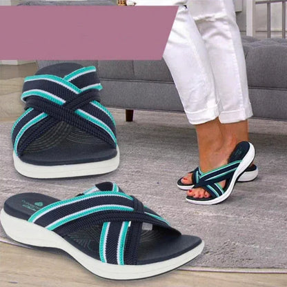 🍃👡【Tallas 35-43】Nuevas sandalias de plataforma de tallas grandes para mujer, modelo 2026, ideales para el verano.