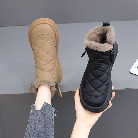 👢【35-41】Stil nou pentru toamnă și iarnă, impermeabile și antiderapante, călduroase și la modă, ghete scurte și moi până la gleznă 3816367 