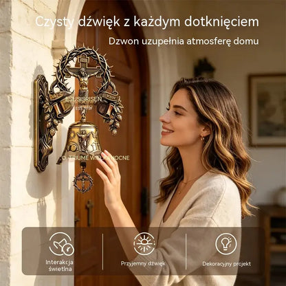 🔔Symbol wiary i nadziei dla Twojego domu! — Dzwonek ścienny „Triumph”