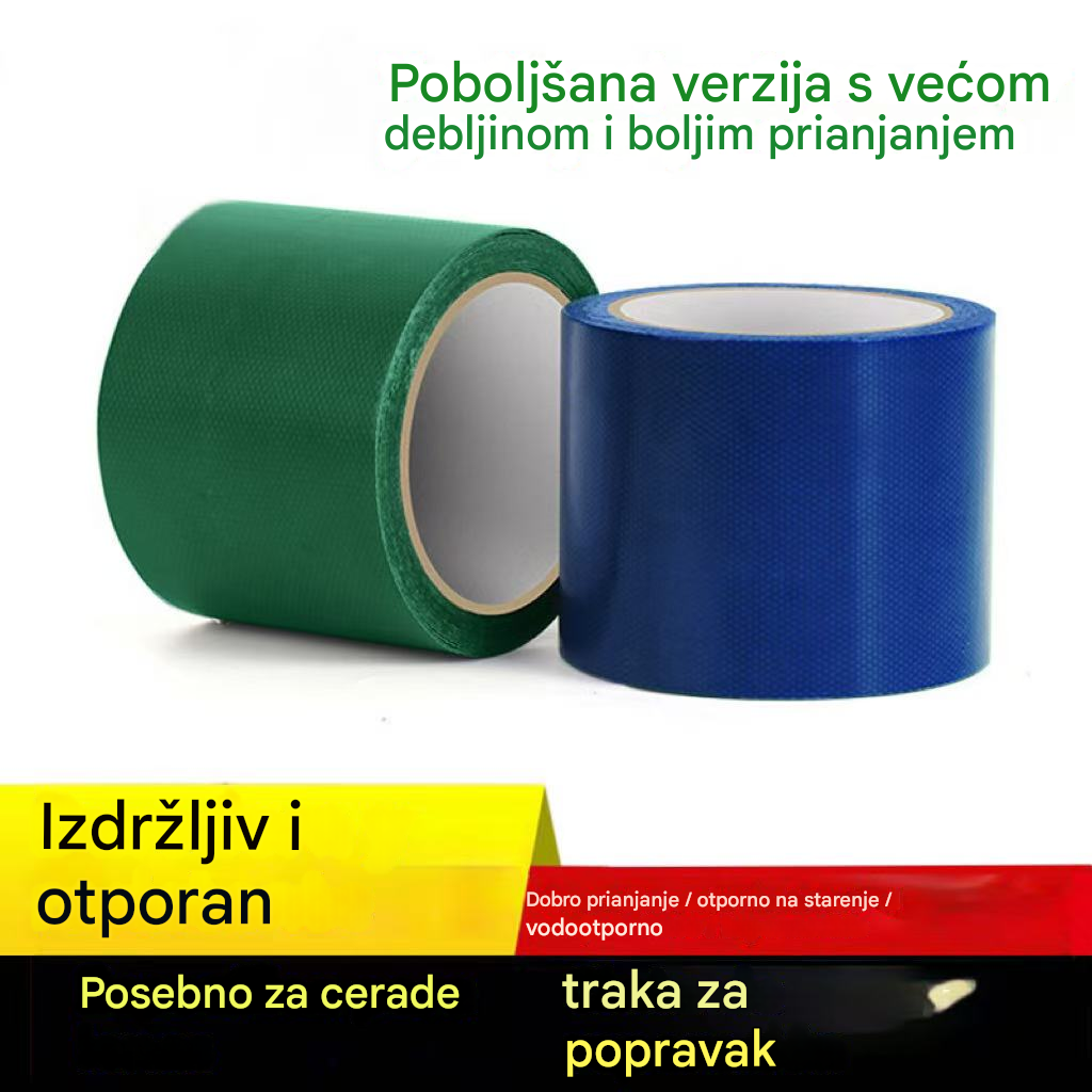 🔥【Kupi 1 i dobiješ 1 gratis】Traka za platno visoke viskoznosti【8 cm x 5 m】💥Ograničena vremenska ponuda