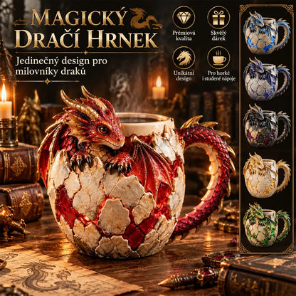 🐉💧Serie de tazas con temática de dragones