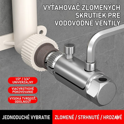 🔥【Kúpte 1 a získajte 1 zadarmo】Odstraňovač pretrhnutých závitov pre rohový ventilový kohútik, univerzálny kohútik