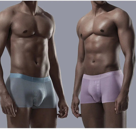 🔥【50% de descuento】🔥【6 piezas】Ropa interior antibacteriana de algodón para hombre, cómoda y transpirable