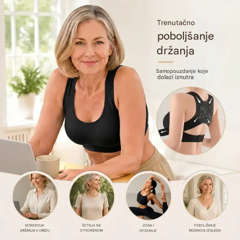 【✨Kupite 1, dobijte 2 gratis - paket od 3】Žensko donje rublje za oblikovanje tijela, ispravlja liniju leđa💋