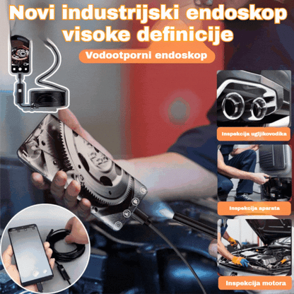 📱Novi industrijski endoskop od 7 mm s izravnim priključkom za kameru tipa C za Android telefone (vodootporni endoskop)