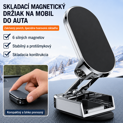 🔥🔥【Pri kúpe 1 získate 1 zadarmo】🚗Magnetická prísavka otočný skladací držiak na mobil o 360°